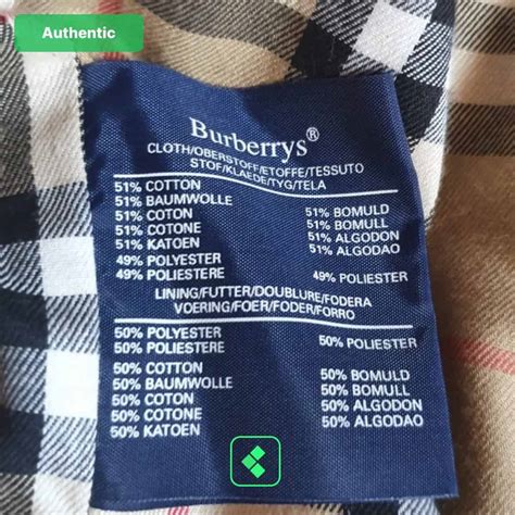 spot fake burberry|check burberry serial number.